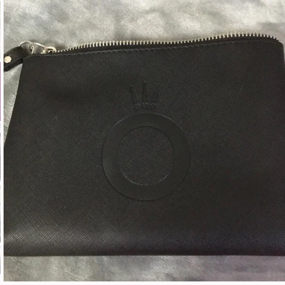 Pandora Wristlet Pouch & Tri-fold Jewelry Case Set Black - Picture 2 of 7